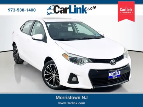White 2014 Toyota Corolla S Premium for sale in Morristown, NJ