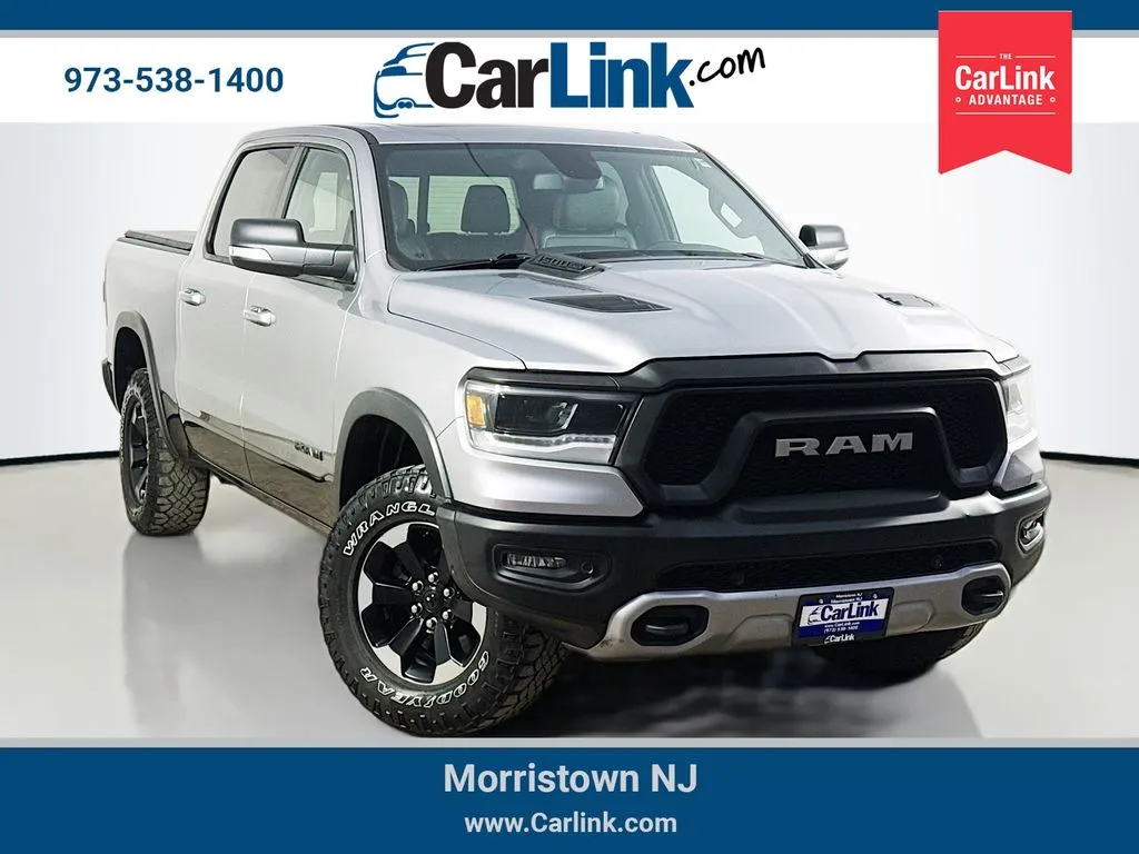 Silver 2019 Ram 1500 Rebel for sale in Morristown, NJ