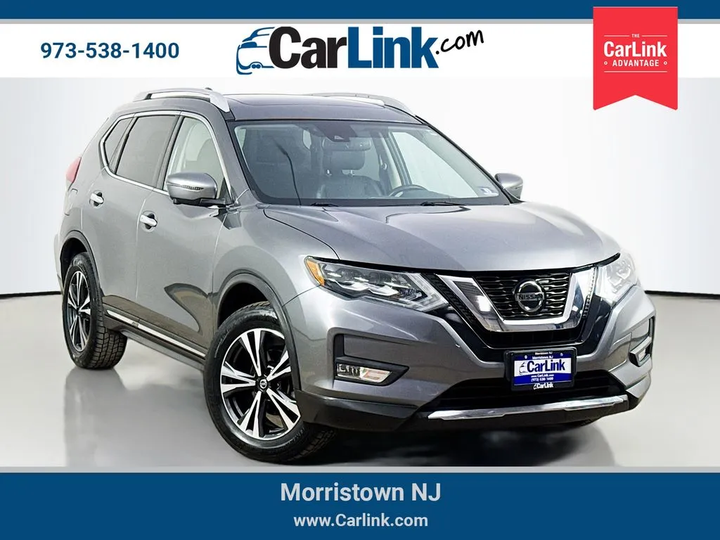 Gray 2018 Nissan Rogue SL for sale in Morristown, NJ