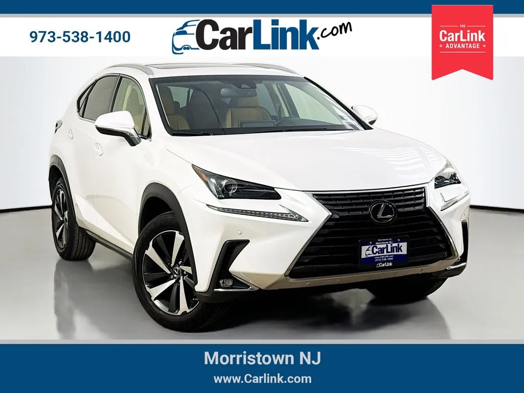 White 2019 Lexus NX 300 Base for sale in Morristown, NJ