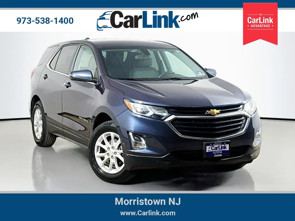 Blue 2019 Chevrolet Equinox LT for sale in Morristown, NJ