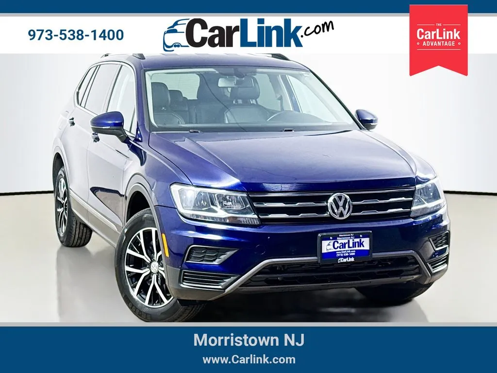 Black 2021 Volkswagen Tiguan 2.0T SE R-Line Black for sale in Morristown, NJ
