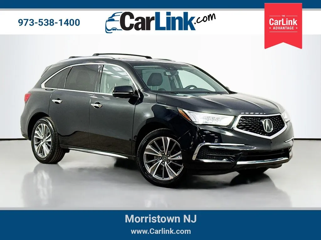 White 2017 Acura MDX 3.5L for sale in Morristown, NJ