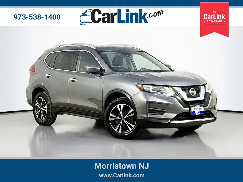 Gray 2019 Nissan Rogue SV for sale in Morristown, NJ
