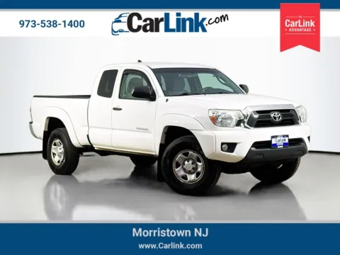 White 2015 Toyota Tacoma for sale in Morristown, NJ