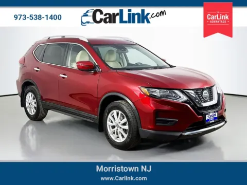 Red 2019 Nissan Rogue SV for sale in Morristown, NJ