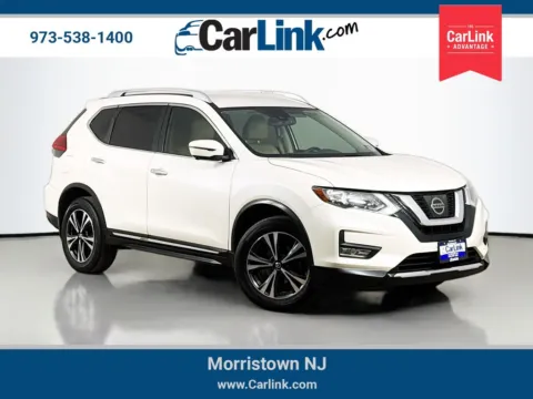 White 2017 Nissan Rogue SL for sale in Morristown, NJ