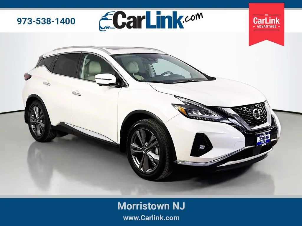 White 2020 Nissan Murano Platinum for sale in Morristown, NJ