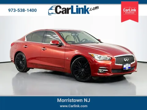 Red 2014 INFINITI Q50 Premium for sale in Morristown, NJ