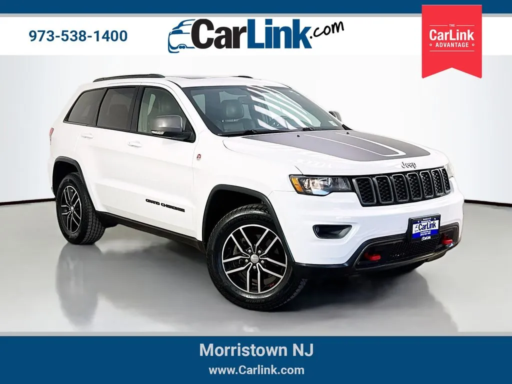 White 2018 Jeep Grand Cherokee Trailhawk for sale in Morristown, NJ