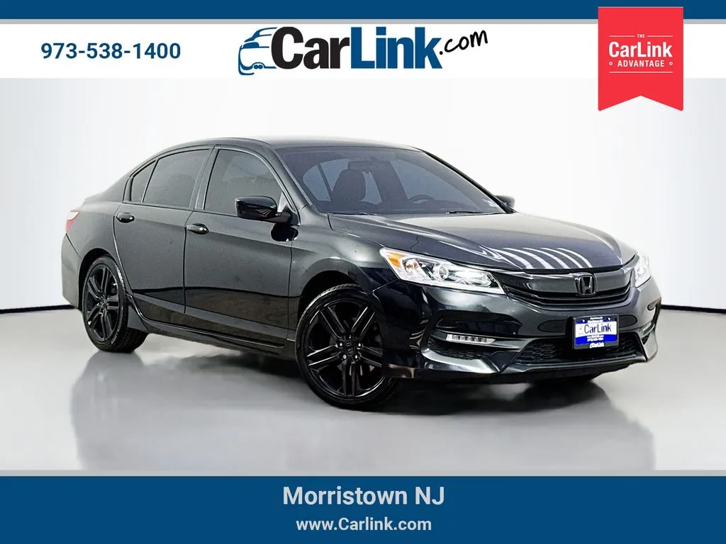 Black 2017 Honda Accord Sport for sale in Morristown, NJ