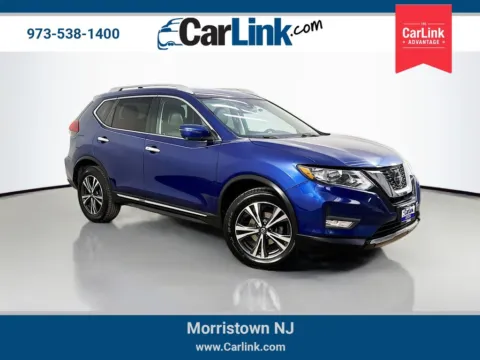 Blue 2018 Nissan Rogue SL for sale in Morristown, NJ