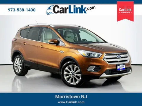 Red 2017 Ford Escape Titanium for sale in Morristown, NJ