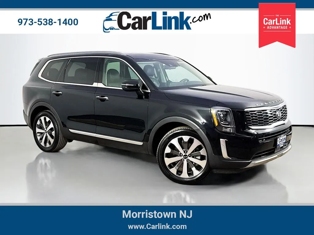 Black 2020 Kia Telluride S for sale in Morristown, NJ