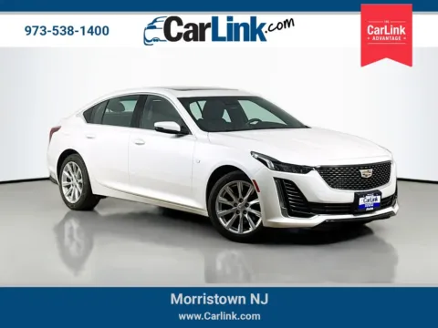White 2022 Cadillac CT5 Luxury for sale in Morristown, NJ