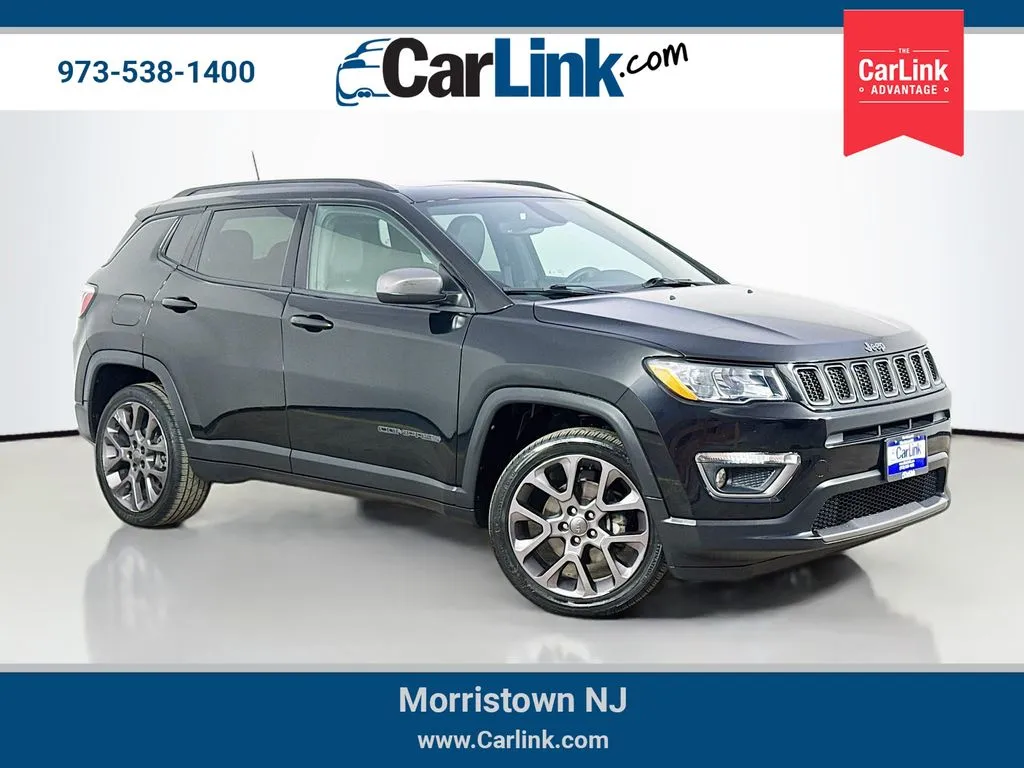 Black 2021 Jeep Compass 80th Special Edition for sale in Morristown, NJ