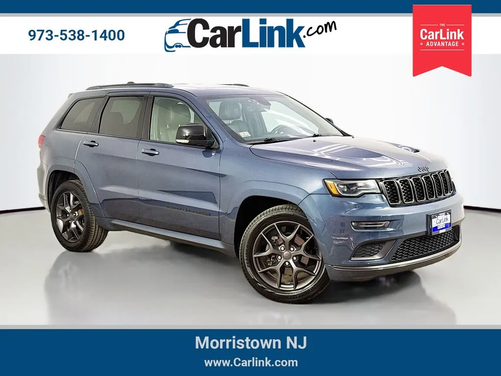 Blue 2020 Jeep Grand Cherokee Limited X for sale in Morristown, NJ
