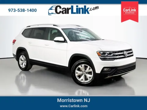 White 2018 Volkswagen Atlas 3.6L V6 SE for sale in Morristown, NJ