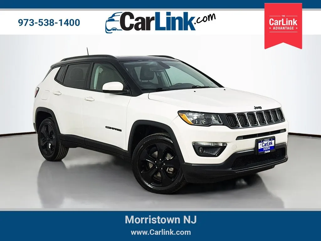 White 2019 Jeep Compass Altitude for sale in Morristown, NJ