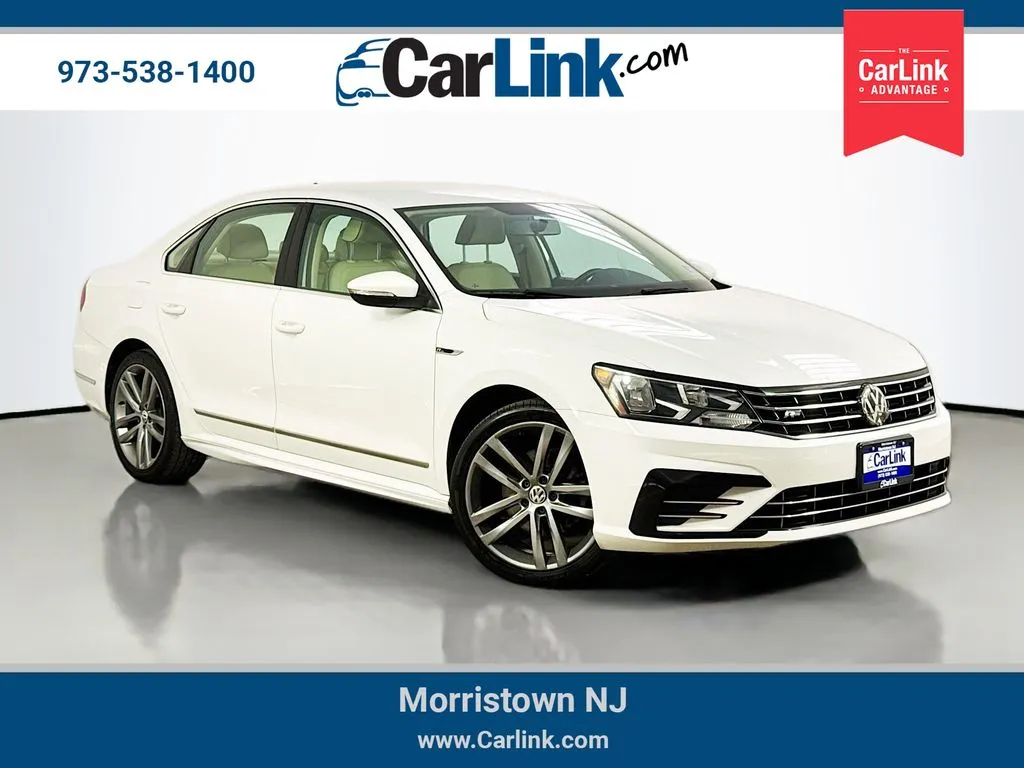 White 2017 Volkswagen Passat 1.8T R-Line for sale in Morristown, NJ