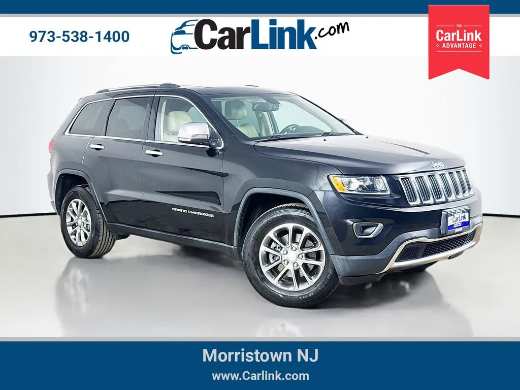 Black 2014 Jeep Grand Cherokee Limited for sale in Morristown, NJ