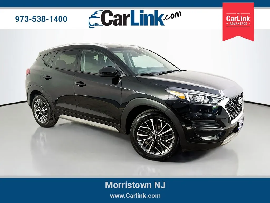 Black 2021 Hyundai Tucson SEL for sale in Morristown, NJ