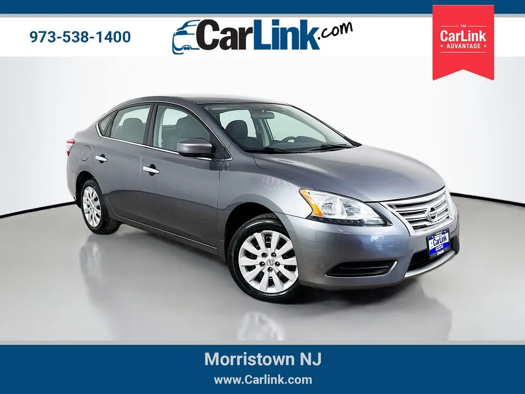 Gray 2015 Nissan Sentra SV for sale in Morristown, NJ