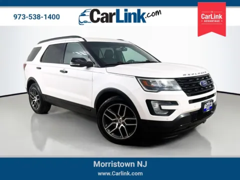 White 2016 Ford Explorer Sport for sale in Morristown, NJ