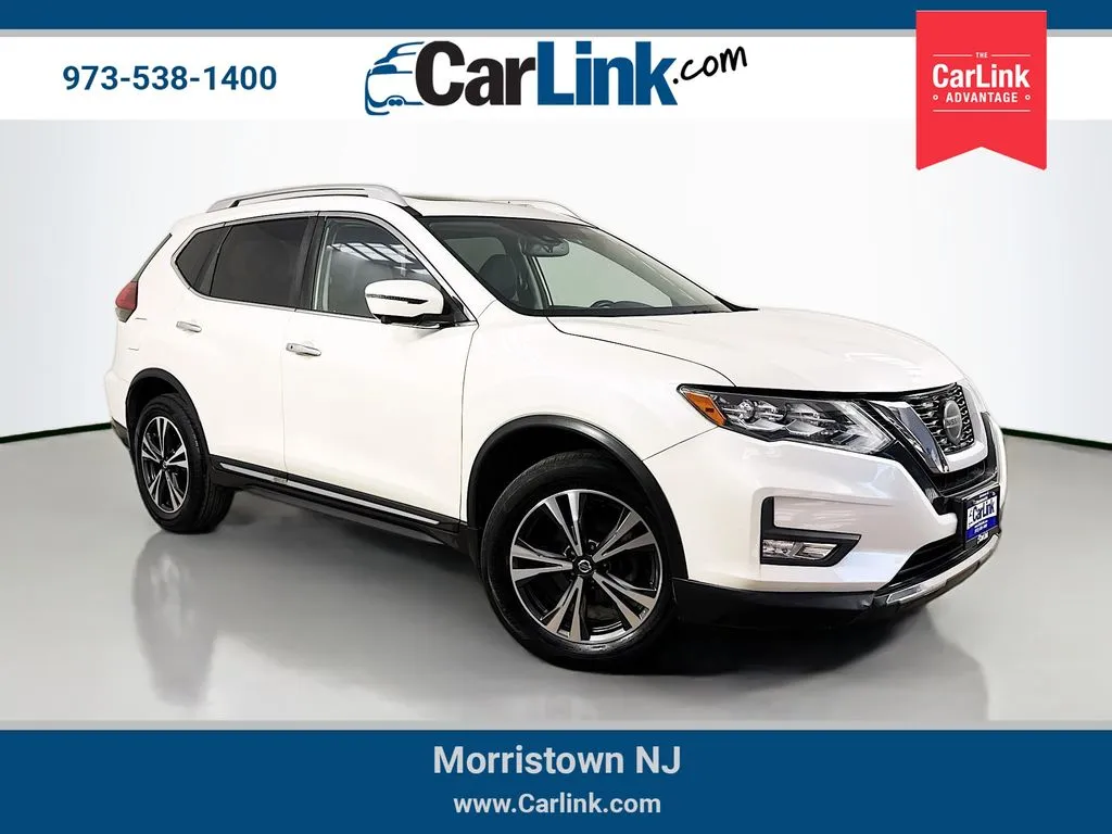 White 2018 Nissan Rogue SL for sale in Morristown, NJ