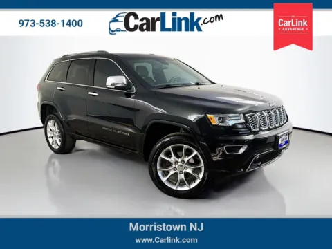 Black 2018 Jeep Grand Cherokee Overland for sale in Morristown, NJ