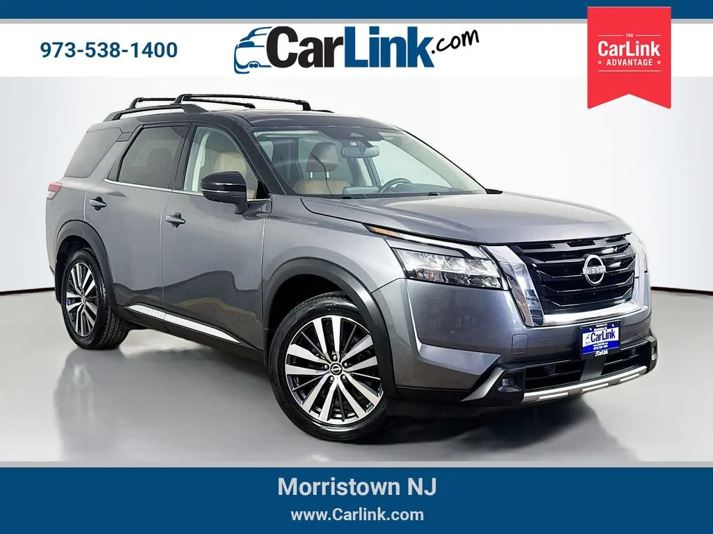 Gray 2022 Nissan Pathfinder Platinum for sale in Morristown, NJ