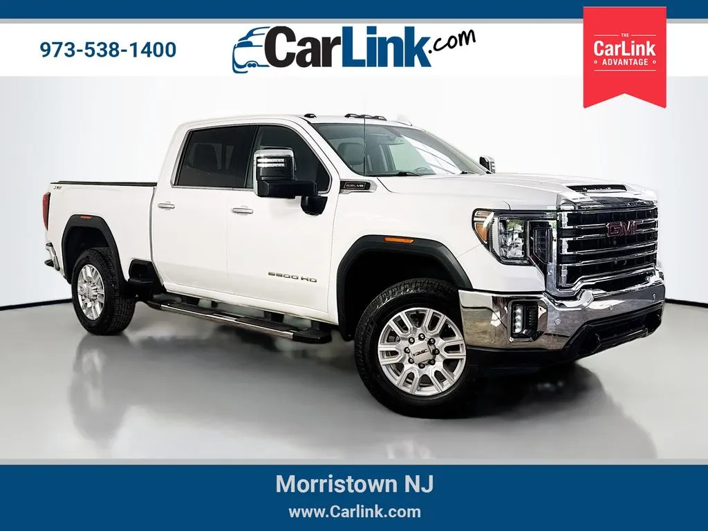White 2021 GMC Sierra 2500HD SLT for sale in Morristown, NJ