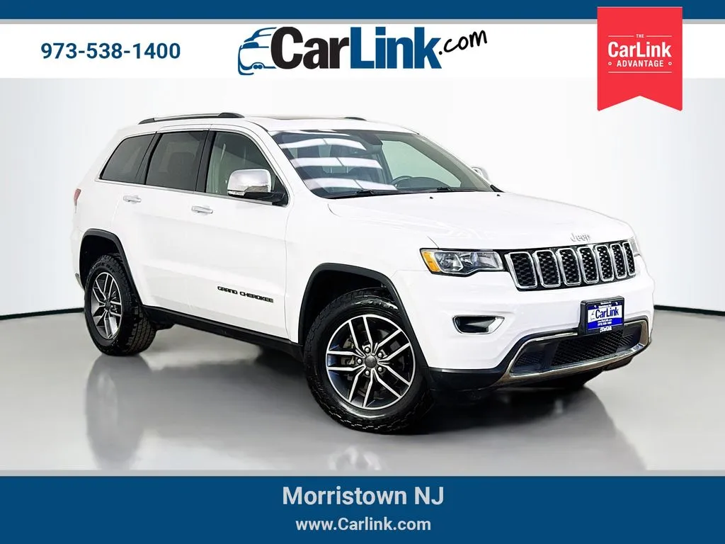 White 2020 Jeep Grand Cherokee Limited for sale in Morristown, NJ