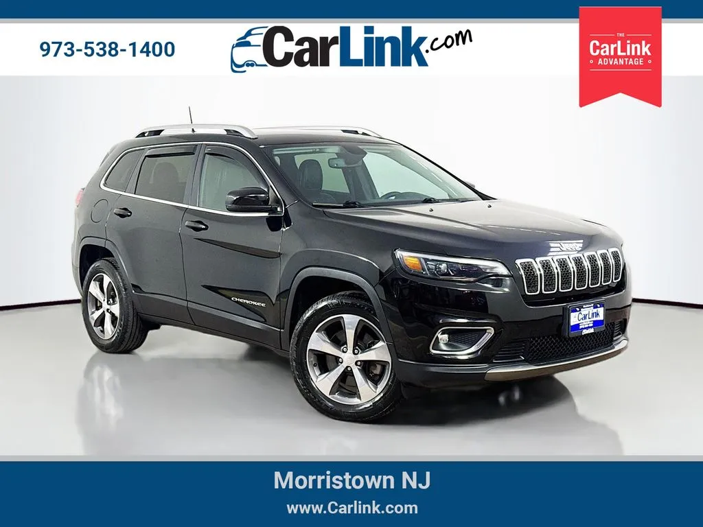 Black 2020 Jeep Cherokee Limited for sale in Morristown, NJ