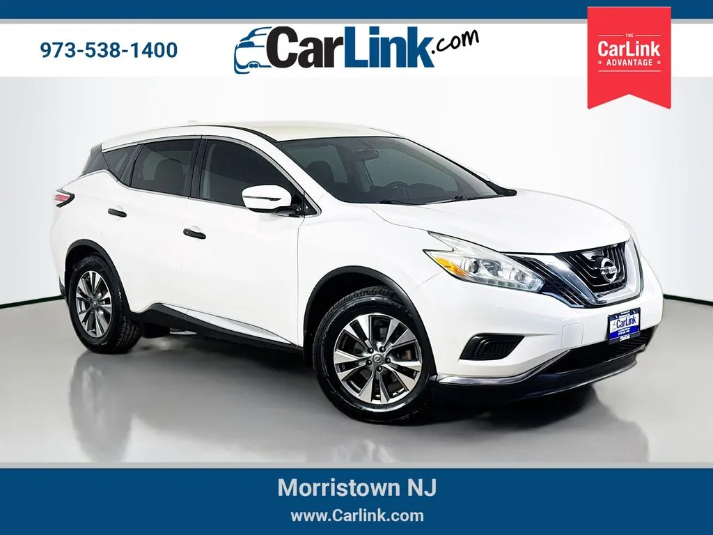 White 2016 Nissan Murano S for sale in Morristown, NJ