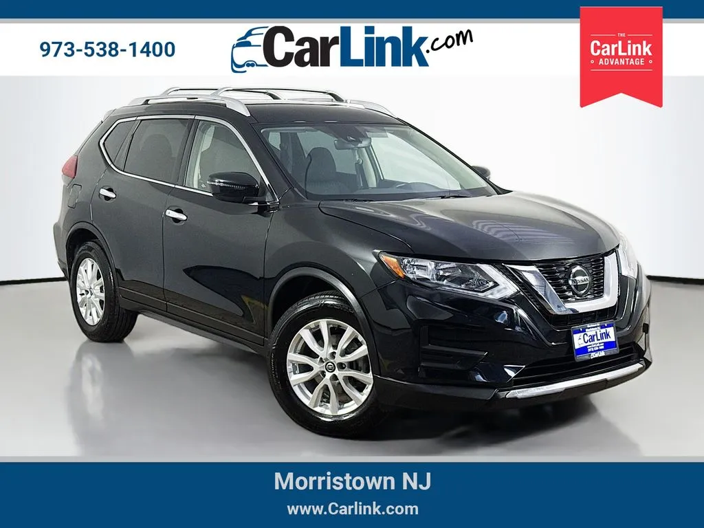 Black 2019 Nissan Rogue SV for sale in Morristown, NJ