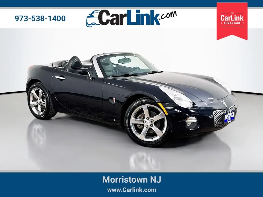 Black 2008 Pontiac Solstice for sale in Morristown, NJ
