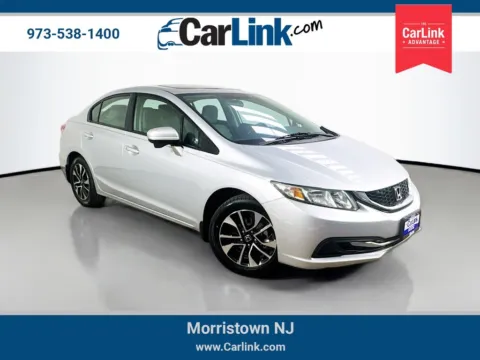 Silver 2014 Honda Civic EX for sale in Morristown, NJ