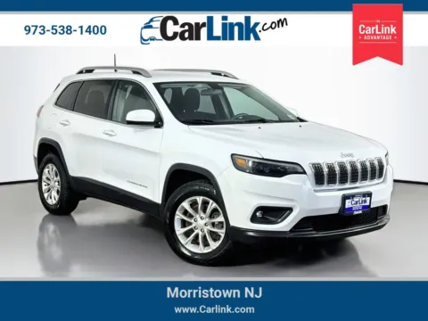 White 2019 Jeep Cherokee Latitude for sale in Morristown, NJ
