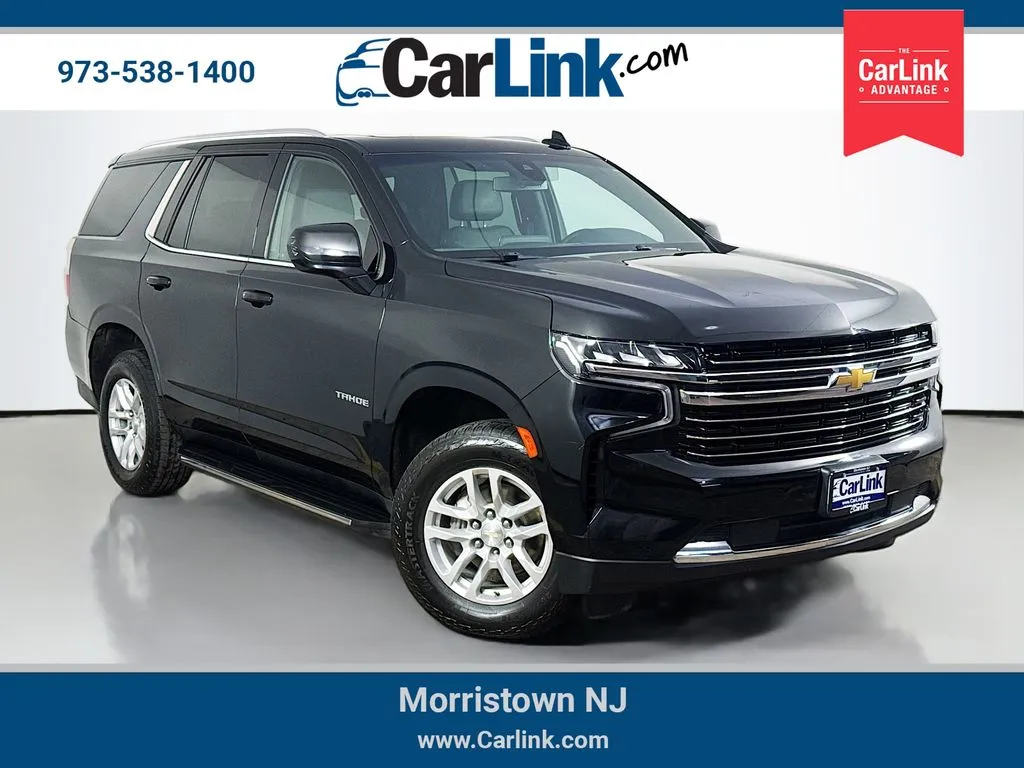 Black 2022 Chevrolet Tahoe LT for sale in Morristown, NJ
