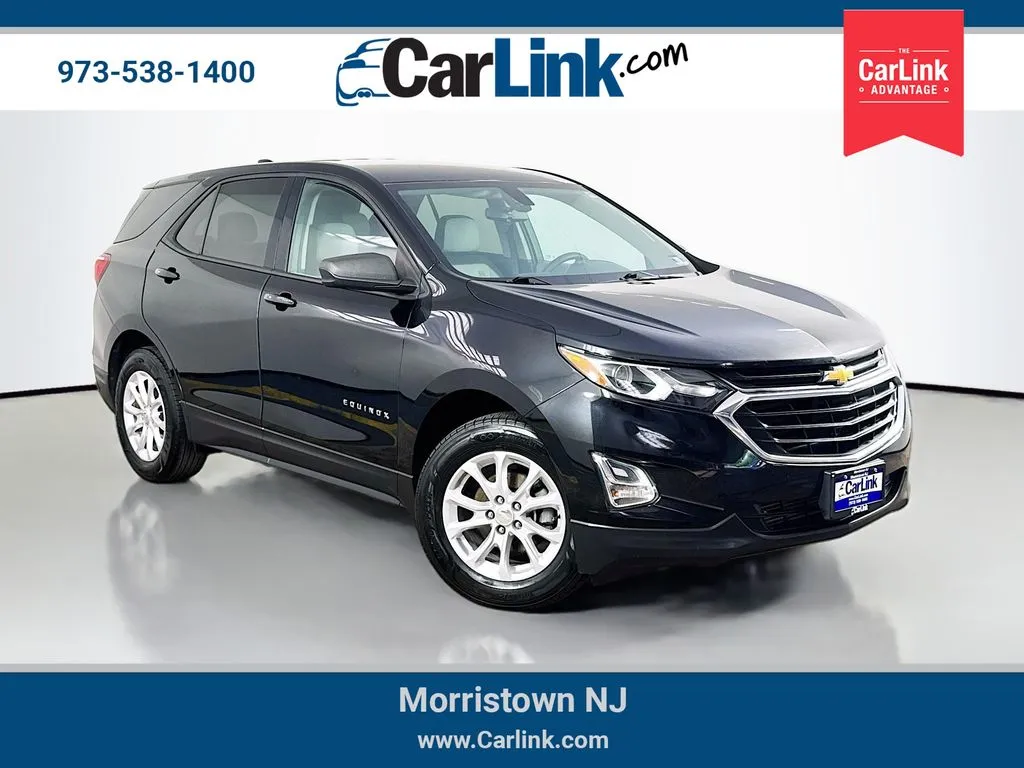 Black 2019 Chevrolet Equinox LS for sale in Morristown, NJ