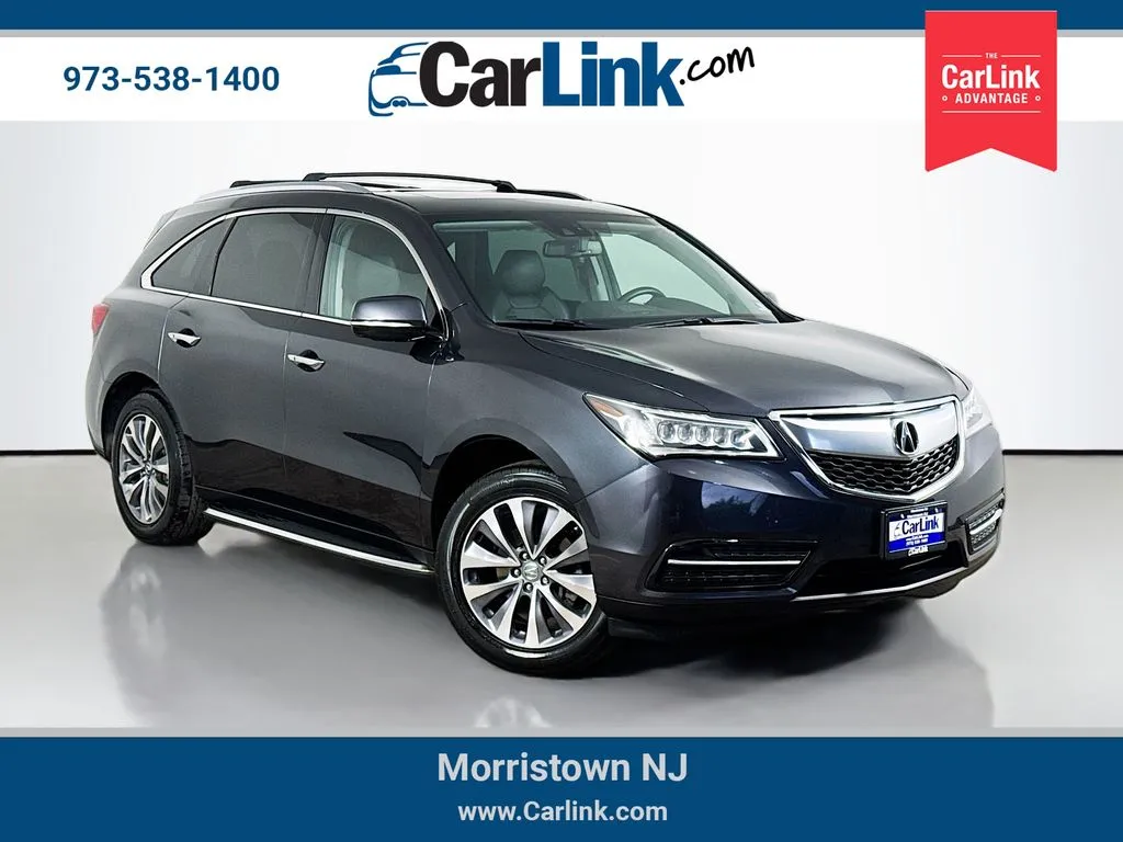 Gray 2014 Acura MDX 3.5L Technology Package for sale in Morristown, NJ