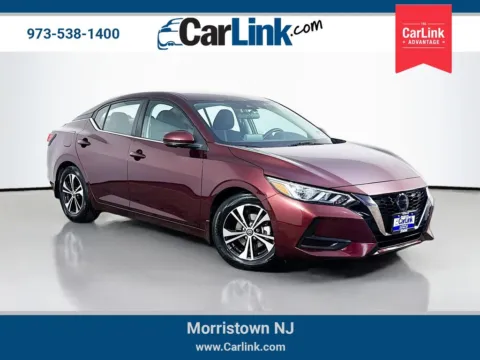 Red 2020 Nissan Sentra SV for sale in Morristown, NJ