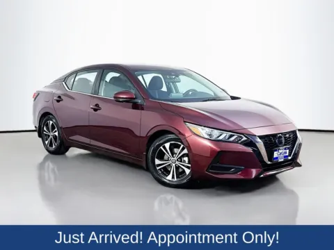 Red 2020 Nissan Sentra SV for sale in Morristown, NJ