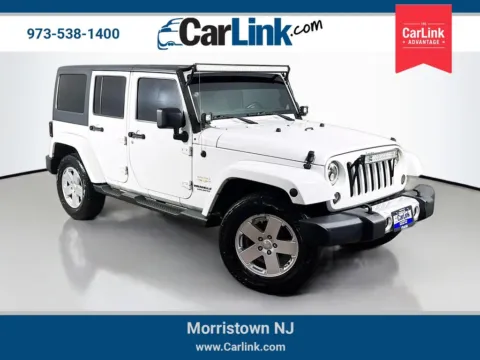 White 2012 Jeep Wrangler Unlimited Sahara for sale in Morristown, NJ