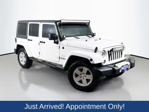 White 2012 Jeep Wrangler Unlimited Sahara for sale in Morristown, NJ
