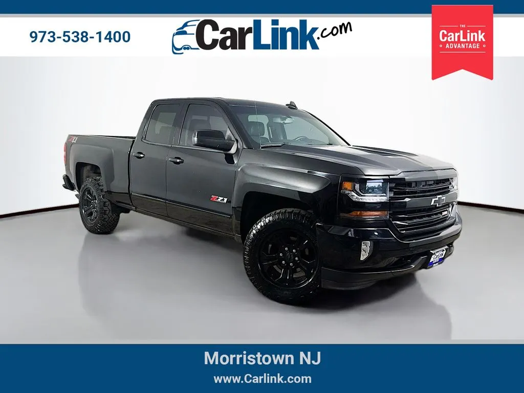 Black 2017 Chevrolet Silverado 1500 LT for sale in Morristown, NJ