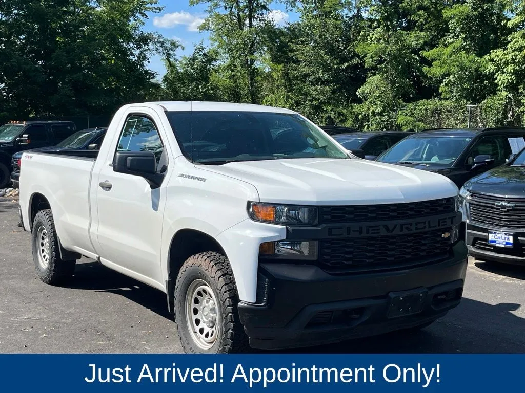 White 2019 Chevrolet Silverado 1500 WT for sale in Morristown, NJ