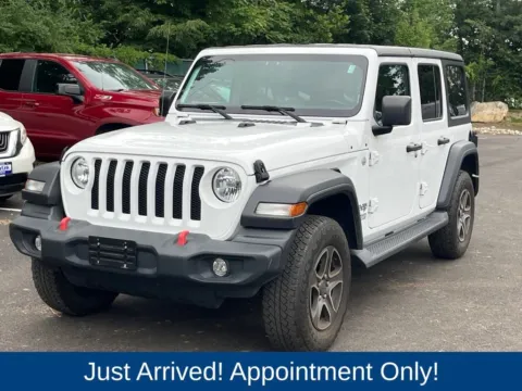 Another view of 2021 Jeep Wrangler Unlimited Sport S for sale in Morristown, NJ at CarLink Morristown