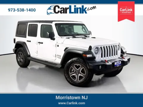 White 2021 Jeep Wrangler Unlimited Sport S for sale in Morristown, NJ